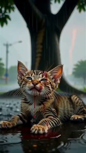 Cat in Pain Discovered Just in Time, Rescue That Will Make You Cry #cat #cutecat #miawmiaw #soundsad