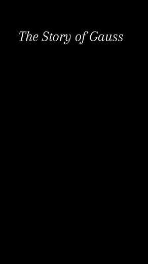 Gauss, the story how he found the sum of the first 100 positive integers in a fast and effective method. n This is also proof of the summation Σ k is equal to half n(n 1). k= 1 Credits to Foggy Maths :)! Follow for more content like this! #mathematics #gauss #summation #sigma #Σ #diff_eq #calculus #advanced #sum #integers #positive