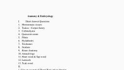 Anatomy Embryology qp.pdf - Botany - Notes - Teachmint