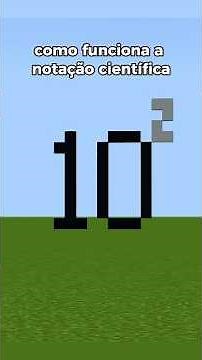 How does scientific notation work?#minecraft #mathematics