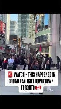 Man Seen Relieving Himself In Broad Daylight In Downtown Toronto