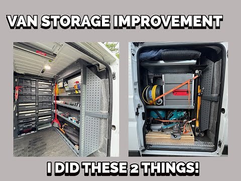 Work Van Build Out | 2 NEW Storage Tips
