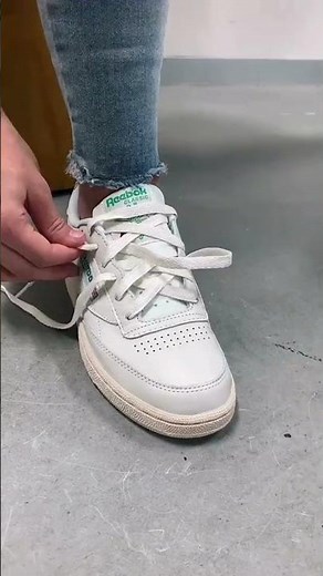 How to Lace Your Reeboks for That Classic Clean Look #reebokshoes #reebok #shoelacetying #shoelaces