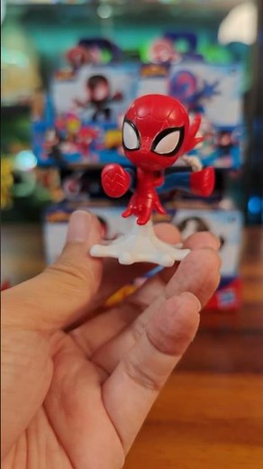 Marvel Mighty-Verse Spider-Man Collection Series 1 Unboxing #Hasbro