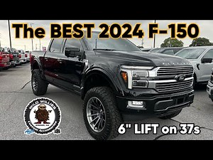 My FAVORITE Ford F-150! 2024 Platinum Plus EVEREST 6" LIFT on 37s
