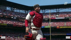 GAME REWIND: He wants the pitch upstairs, gets it, and throws Joc Pederson out with ease. Yadi's baseball IQ is unmatched. #STLCards | FanDuel Sports Network Midwest