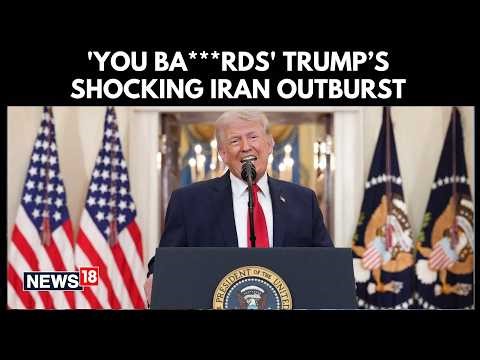 Trump Issues Profanity-Laced Warning to Iran Over Strait of Hormuz Standoff | Iran War | N18G