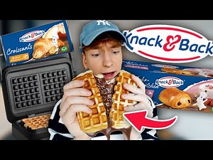 All Knack&Back products go in the waffle iron... Croissants, pizza, chocolate rolls | Fabi Wndrlnd