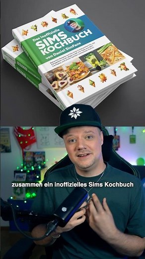 Sims Cookbook?! 👀 Search and support now on Kickstarter 👨‍🍳📗