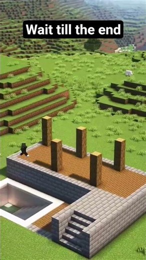 House Building Timelapse #gaming #minecraft #minecraftshorts #trendingshorts #viral #funny