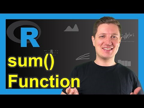 sum Function in R (3 Examples) | Remove NA & Adding Up Column Values