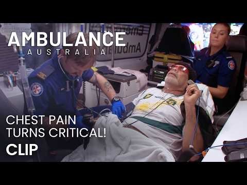 When chest pain turns critical ‼️ | Ambulance Australia | Clip
