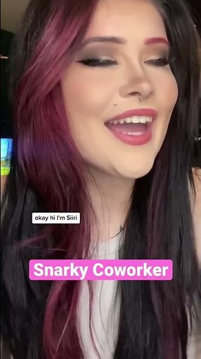 Everyone deserves attention #siiriparkss #hairstylist #funny #siiri