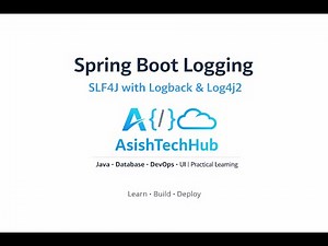 Spring Boot Logging Tutorial | SLF4J, Log Levels & Logback File Logging