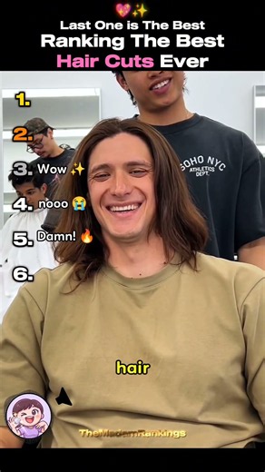Ranking The Best Haircuts Ever NEW edition #usa #ranking #hair