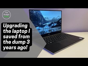 Battery Replacement and SSD Upgrade on a Dell XPS 13 9360!