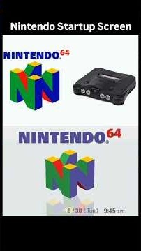Nintendo Startup Screen ( From Snes to S2)#nintendo #gaming #retrogaming #startup #videogames