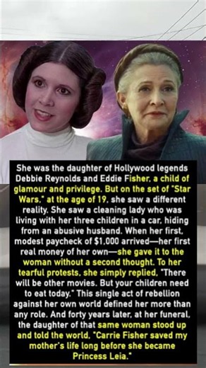 Before She Was Princess Leia, Carrie Fisher Changed a Family's Life Forever