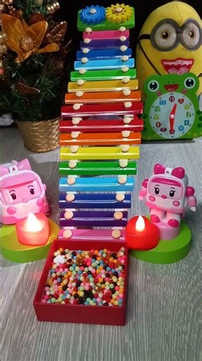 MAGICAL Xylophone Sounds With Marble Balls 🎶