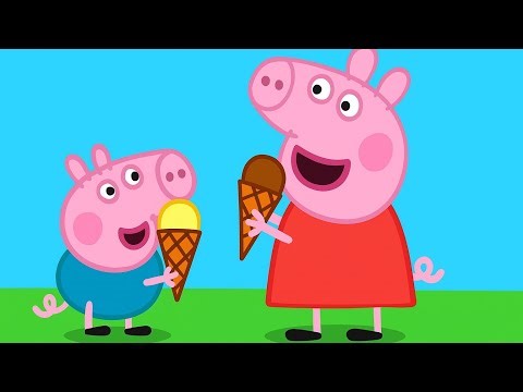 Peppa Pig en español | George y Peppa disfrutan de un helado | dibujo divertido para niños