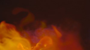 Inlaid flames waving in the dark - Free Stock Video