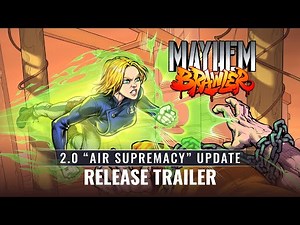 Mayhem Brawler - 2.0 "Air Supremacy" Update Gameplay Trailer | PS4