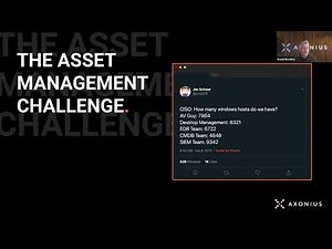 Cyber Asset Attack Surface Management - CSI Axonius Webinar (24Jan2024)