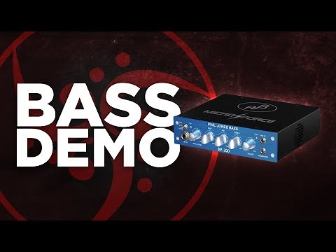 Phil Jones Bass BP-200 Bass Amp Demo