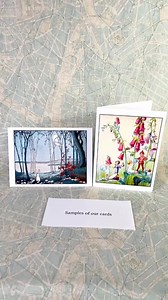 Birthday Card - Hummingbird and Flowers Notecard - Etsy