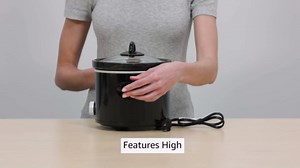 Crockpot 2-Quart Classic Slow Cooker Small Slow Cooker Black