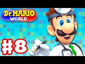 Dr. Mario World - Gameplay Walkthrough Part 8 - Dr. Luigi! Levels 81-90 3-Star! (iOS)