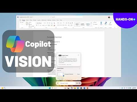 Copilot Vision and File Search (sort of) hands-on demo on Windows 11 – Planning to use them?