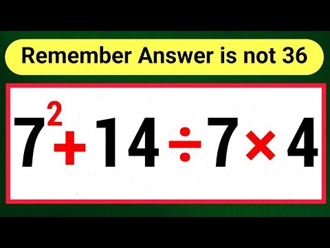 94% Get This Simple Math problem WRONG