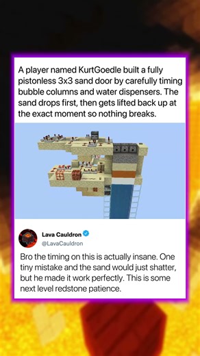 A player built a fully functional 3x3...