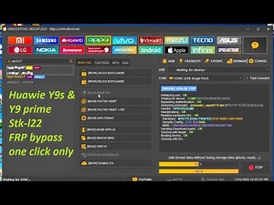 Huawei Y9s Frp Bypass Y9 Prime FRP only one click with unlock tool | WB Channel 5 #foryou