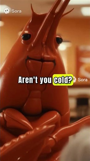 POV: Shrimp pulls up to Popeyes 🍤😂 | Made with Sora 2