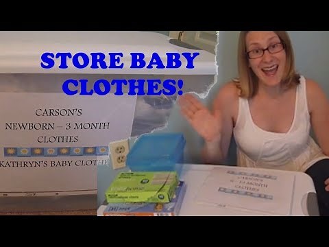 Baby Clothes Storage and Organization: How to store baby clothes
