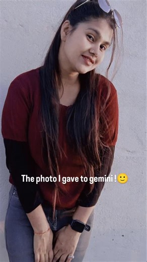 Dolly Roy on Instagram: "Prompt!!❤️👇A slim fit 5'2 young girl riding her black royal Enfield bullet 350, glancing confident standing on the side, leaning naturally in to the ride she is wearing an oversized white linen shirt with the top buttons open , light blue baggy jeans ,and clean white sneakers,a silver wristwatch shines subtly on his wrist,and narrow frame rectangular classy sunglasses complete her look.her face is fully visible - preserve 100�ce the photo feature a vintage cinematic gra