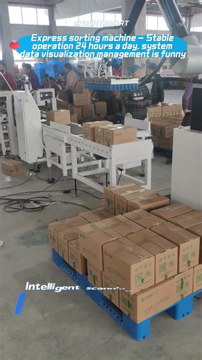 Express sorting machine - Stable operation 24 hours a day, system data visualization management is f
