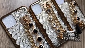 1.3K views · 22 reactions | New Luxury Bling Diamond Gold iPhone Case...