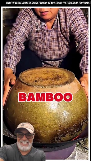 Unbelievable! Chinese Secret to 100-Year Strong Teeth |Herbal Toothpaste💀 #reelsvideoシ #reelschallenge #shorts #short | Boyaks Recipes