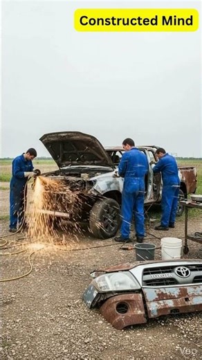Abandoned Toyota Revo Transformation Before & After | Constructed Mind Transformation