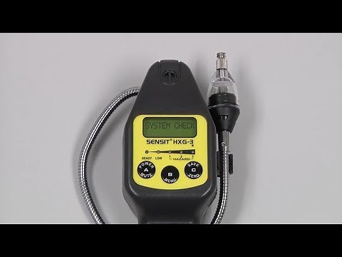 Getting to know the SENSIT HXG-3P Combustible Gas Detector