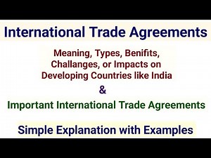International Trade Agreements Explained | One Shot | Bilateral, Multilateral & Regional Trade