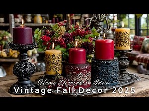 🍂✨ Vintage Fall Decor 2025: 25 Must-Have Pieces for the Ultimate Cozy Autumn Vibe ✨🍂