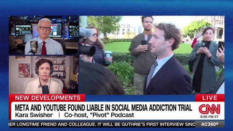 Kara Swisher on Meta and YouTube being found liable in landmark social media addiction trial