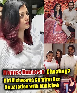 1.7M views · 10K reactions | Did Aishwarya Rai Confirm Her Separation with Abhishek Bachchan - Divorce Rumors & Cheating? Aishwarya Rai, Abhishek Bachchan, & Nimrat Kaur Drama Shocks Fans!  #AishwaryaRaiBachchan #AbhishekBachchan #aishwaryarai #AmitabhBachchan #viralpost #trendingvideo #bollywood #NimratKaur #divorce | Eros Zooming | Facebook