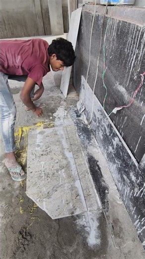 skirting cutting #floor #tiles #tiles #construction #granite #comedy #funny