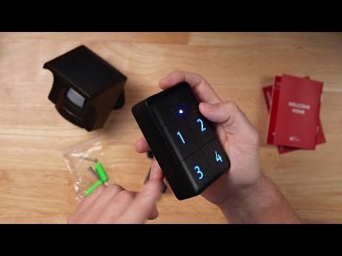 Unbox and demo of the eMACROS Pro 4 Solar Driveway Alarm