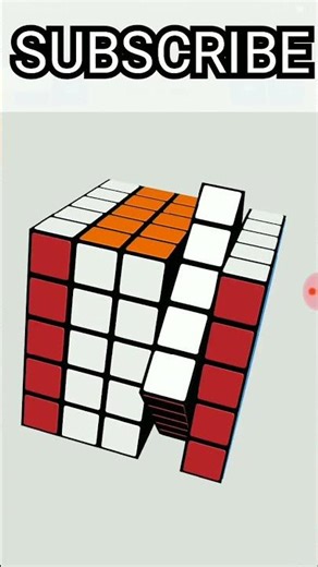 5x5 Rubik's Cube #pattern #rubikscube #patternH #patternL